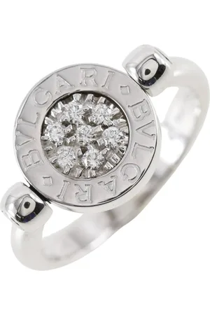Bvlgari Preloved Bzero1 Diamond Ring Women - Silver - - One Size