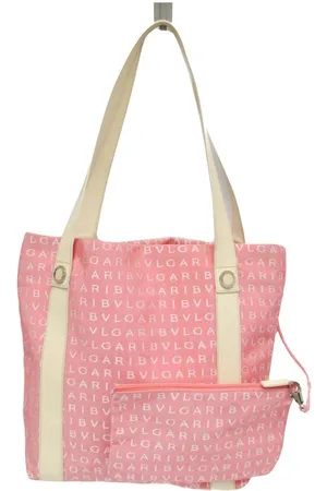 Bvlgari Preloved Canvas Tote Bag Women - One Size