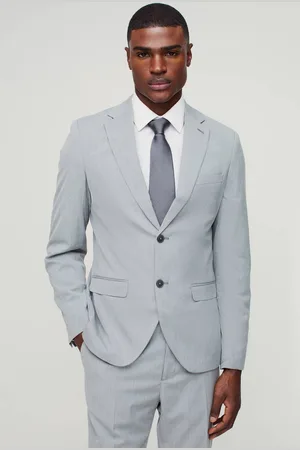 Boohoo Slim Single Breasted Suit Jacket - - 44
