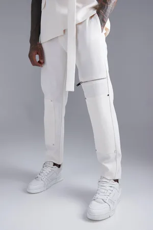 Boohoo Skinny Zip Suit Trouser - - 28