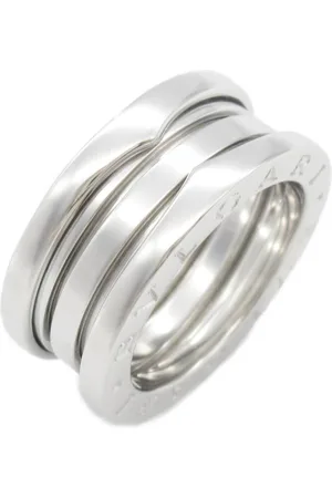 Bvlgari Preloved Bzero1 Threeband Ring Women - Silver - - One Size