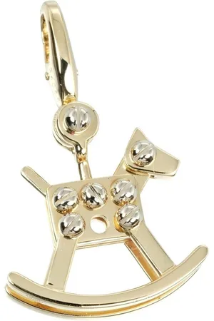 Cartier Preloved Rocking Horse Charm Yellow Gold Women Necklaces - - One Size