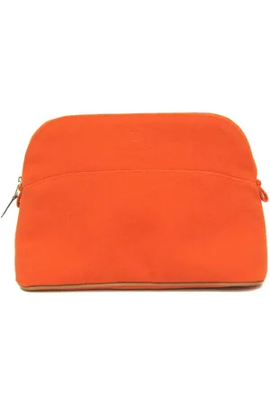 Hermès Preloved Cosmetic Pouch Canvas Style Unisex - Clutch Bags - One Size