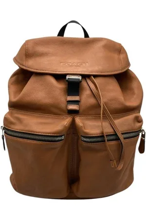 Coach Preloved Leather Backpack Backpack Unisex - One Size