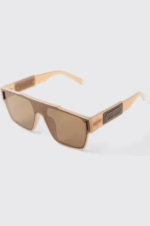 Boohoo Tinted Lense Visor Sunglasses - One Size