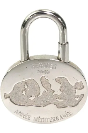 Hermès Preloved 2003 Mediterranee Padlock Unisex - Silver Bags - - One Size