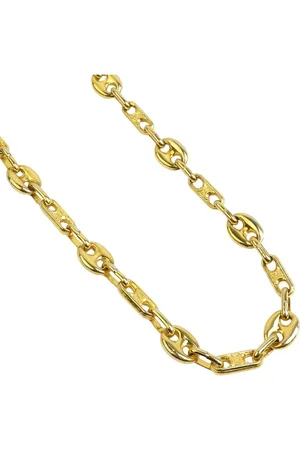 Céline Preloved Triomphe Gold Chain Necklace Women - - One Size