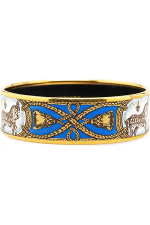 Hermès Preloved Enamel Bangle Collier de Chien Style Women - Costume - One Size
