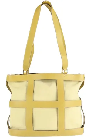 Salvatore Ferragamo Preloved Structured Leather Tote Bag Women - Shoulder Bags - One Size
