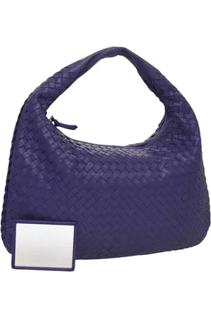 Bottega Veneta Preloved Intrecciato Leather Shoulder Bag Women Handbags - One Size