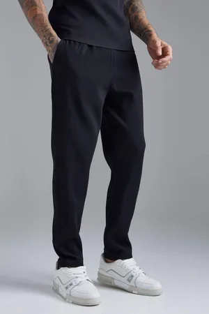 Boohoo Slim Fit Pleated Trousers - - XL