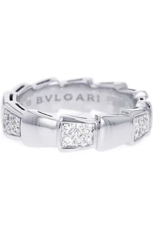 Bvlgari Preloved Serpenti Seduttori Diamond Ring Women - Silver - - One Size