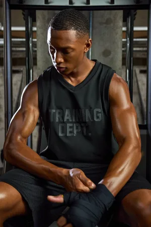 Boohoo Active Training Dept Basketball Vest - - M