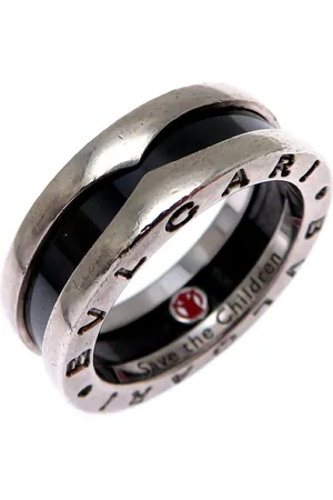 Bvlgari Preloved Bzero1 Ceramic Ring Women - Silver - - One Size
