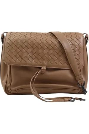 Bottega Veneta Preloved Intrecciato Leather Crossbody Bag Women - Shopper Bags - One Size