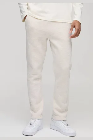 Boohoo Slim Fit Rib Detail Joggers - - XS