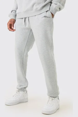 Boohoo Tall Man Signature Skinny Fit Joggers In Marl - L