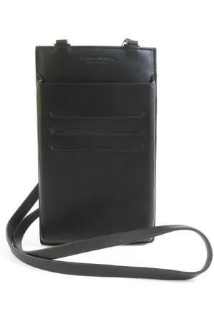 Bottega Veneta Preloved Leather Phone Case Pouch Unisex - Wallets - One Size