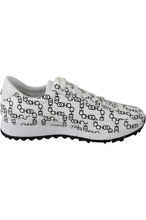 Jimmy Choo JC PARIS trainers Leather Women - Blackwhite - 2.5