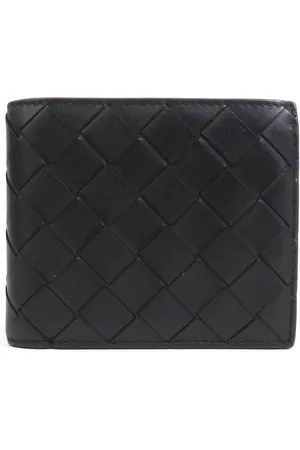 Bottega Veneta Preloved Intrecciato Leather Wallet Unisex - - One Size