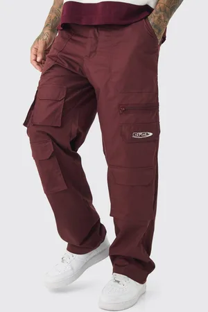 Boohoo Tall Relaxed Multi Pocket Cargo Trouser - - 32
