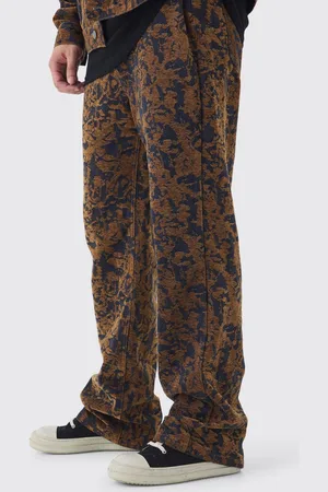 Boohoo Tall Burnout Relaxed Fit Jeans - - 32