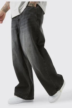 Boohoo Tall Denim Parachute Jeans - - 40