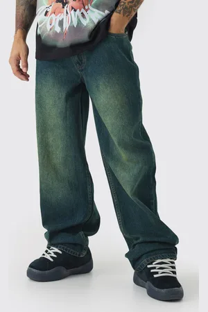 Boohoo Relaxed Fit Tinted Jeans - 32R