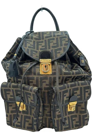 Fendi Preloved Vintage Zucca Backpack Women - - One Size