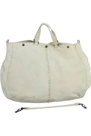 Bottega Veneta Preloved Intrecciato Leather Tote Large Women - Tote Bags - One Size