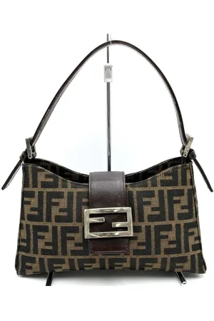Fendi Preloved Zucca Shoulder Bag Model Zucca Women - Handbags - One Size