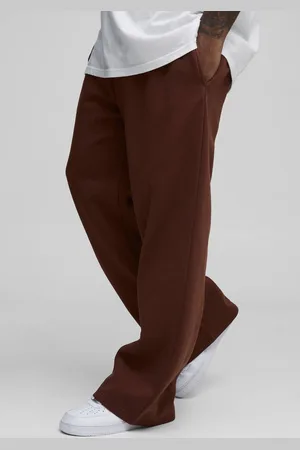 Boohoo Plus 330GSM Straight Leg Basic Joggers - - XXXL
