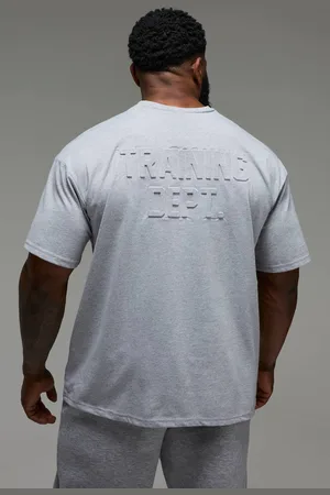 Boohoo Man Active Training Dept Oversized Embossed T-shirt - - S