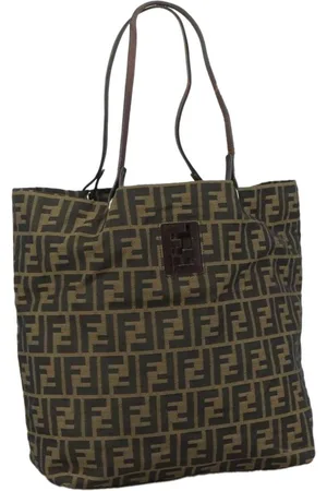 Fendi Preloved Zucca Tote Bag Model Zucca Women - - One Size