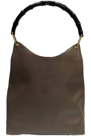 Gucci Preloved Bamboo Shopper Tote Large Casual Style Women - Shoulder - One Size
