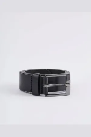 Boohoo Faux Leather Smart Belt - - L