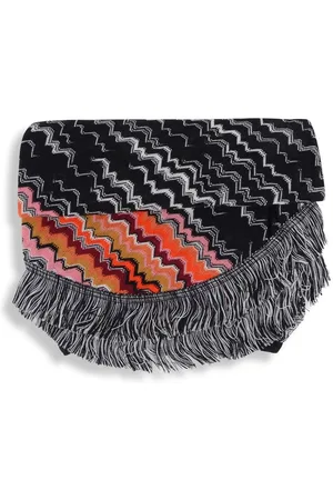 Missoni Zigzag Fringe Knitted Shawl Women - Multicolor Scarves - One Size