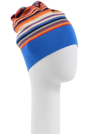 Missoni Striped Beanie Hat Women - Multicolor - One Size