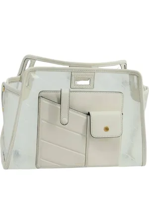Fendi Preloved Kan I Tote PVC Leather Handbag Women - Transparent - - One Size