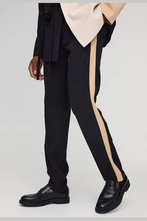 Boohoo Slim Fit Panel Tailored Trouser - - 32