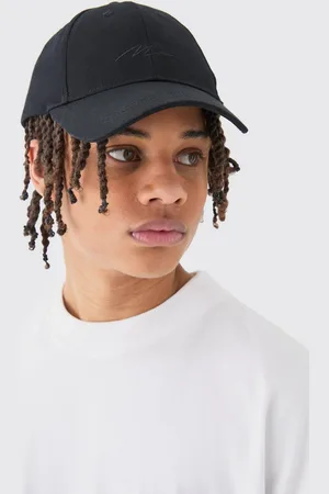 Boohoo Man Signature Basic Baseball Cap In - One Size