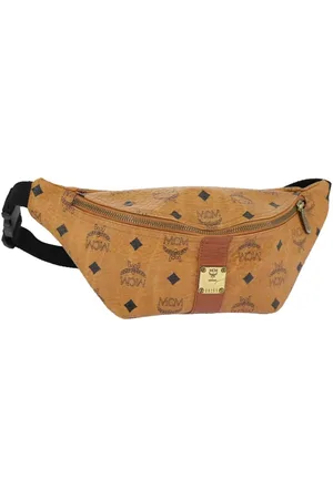 MCM Preloved Visetos Belt Bag Style Unisex Shoulder Bags - One Size