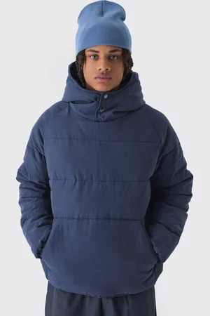 Boohoo Hooded Pullover Puffer Jacket In - XS