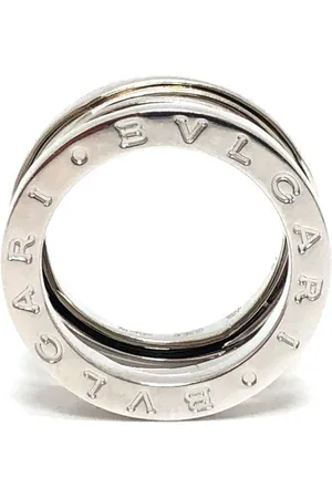 Bvlgari Preloved Bzero1 Ring Platinum Design Women - Silver - - One Size
