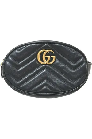 Gucci Preloved GG Marmont Matelass Belt Bag Women - Shoulder Bags - One Size