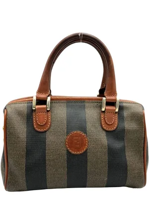 Fendi Preloved Zucca Boston Bag Classic Style Women - Luggage - One Size