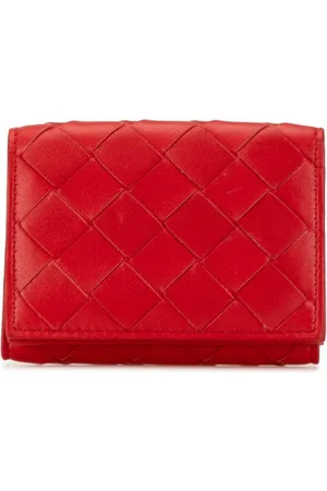 Bottega Veneta Preloved Intrecciato Leather Wallet Women - One Size