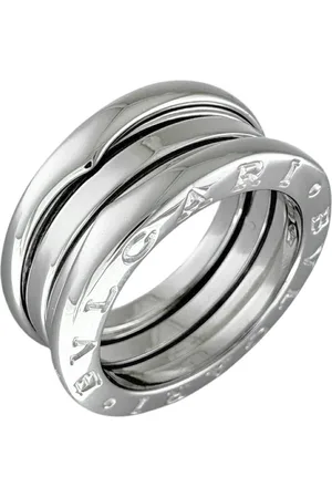 Bvlgari Preloved Bzero1 ThreeBand Ring Women - Silver - - One Size