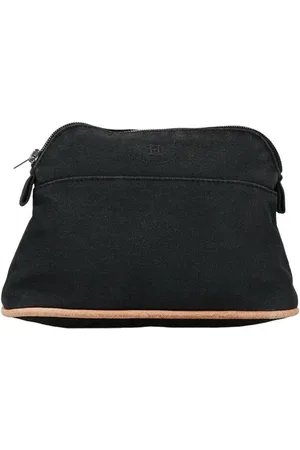 Hermès Preloved Canvas Cosmetic Case Women - Clutch Bags - One Size
