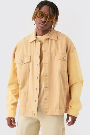 Boohoo Tall Overdyed Twill Jacket - - S